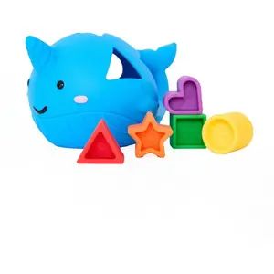 Comparateur de prix : Jellystone Jeu Pour Bébé Narwhal Shape Sorter