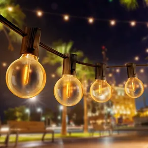 BLUEDEER Guirlande Lumineuse Extérieure,5.5M Guirlande Guinguette led ... pas cher