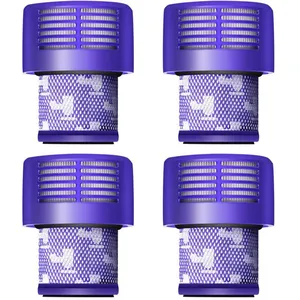 BLUEDEER Lot de 4 filtres V10 pour aspirateur Dyson, Lot de 4 filtres ... pas cher