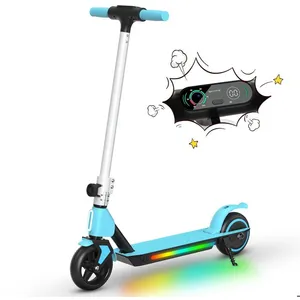 Trottinette électrique E-RIDES - Pour Enfants 6-12 Ans - Pliable -Roue...