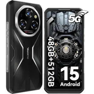 OUKITEL WP55 Pro 5G Smartphone Robuste 48Go+512Go 108MP+32MP Vision No... pas cher