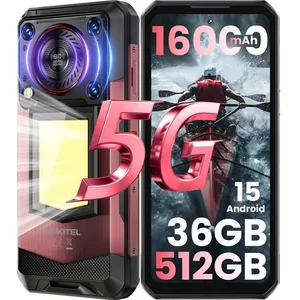 OUKITEL WP56 5G Smartphone Robuste Android 15 36Go+512Go 16000mAh 6.8 ... pas cher