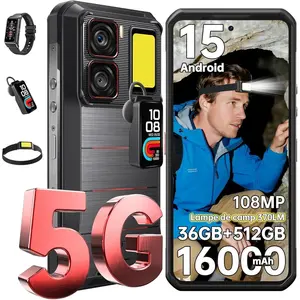 Comparateur de prix : OUKITEL WP300 Smartphone Robuste 5G 36Go+512Go 16000mAh avec Montre Co...