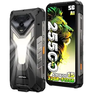 Ulefone Armor 34 Pro Smartphone Robuste 5G 32Go+512Go 25500mAh/66W 6.9... pas cher