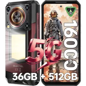 OUKITEL WP56 5G Telephone Portable Incassable 6.8 36+512GO 16000mAh 12... pas cher