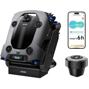 MOVA Rover X10 Robot Nettoyeur Piscine OMNI 7-en-1 IA aspiration 38 000 L/h AquaScan LDS App Control pas cher