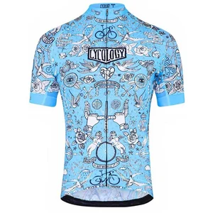 Cycology Maillot à Manches Courtes Velo Tattoo pas cher