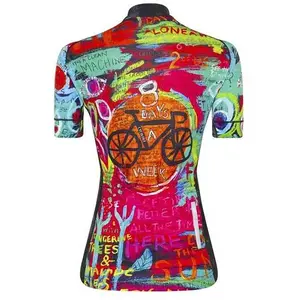 Cycology Maillot à Manches Courtes 8 Days Aqua pas cher