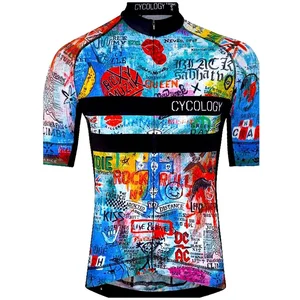 Cycology Maillot à Manches Courtes Rock N Roll pas cher