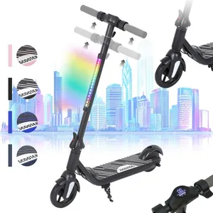 21.6V Trottinette Électrique pour Enfants 2 Vitesses Pliable, Frein É...Vendu parcdiscount