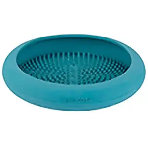 Lickimat Ufo - Anti-Slip Slowfeeder Voermat Ø18x4 cm - Hondenvoerbak - Turquoise pas cher
