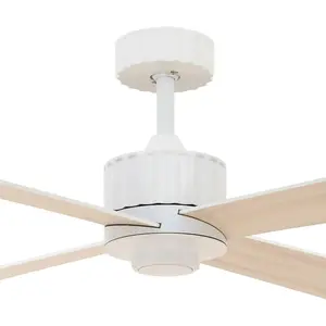 Beacon Newport Plafondventilator 137cm Wit 213171 pas cher