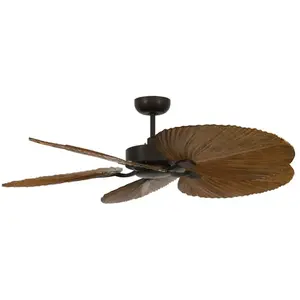 Ventilateur de plafond DC Bali Bronze 132 cm pas cher