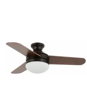 BEACON Ventilateur de plafond Girona avec lumière & télécommande pas cher