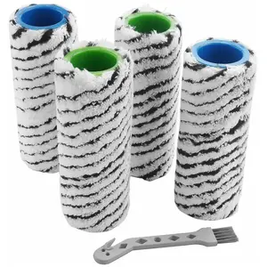 Lucky-88 - 4 pcs Pierre Rouleau Brosse Pour Karcher Fc7 Fc7 Fc5 Fc5 pas cher