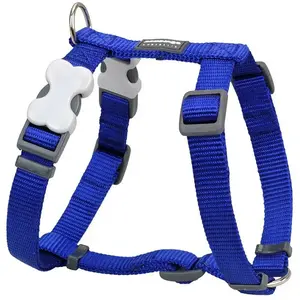 Harnais Red Dingo 71-113 Cm 25mm Bleu pas cher