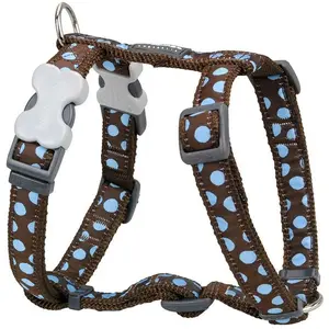 CHADOG Hondentuigje Red Dingo Style Sports Blauw Schoonheidsvlekjes 37-61 cm pas cher
