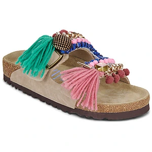 Mules NAN-KU EBK-01 femme pas cher