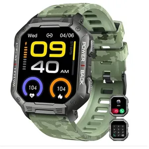 CHRONUS Montre connectée pour hommes : tactique militaire imperméable ...Vendu parcdiscount