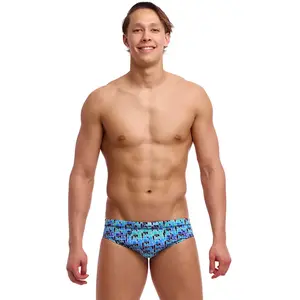 Funky Trunks Slip De Bain Seamed pas cher