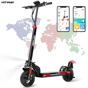 HITWAY Trottinette Électrique Pliable - Pneus gonflables 10 - 500W - ... pas cher