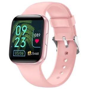 XTRADITECH Montre Connectée Femme Rectangle Android 10 Jours Autonomie Smartwatch Sport Étanche IP68 Écran Rectangulaire Tactile CompatibleVendu parcdiscount