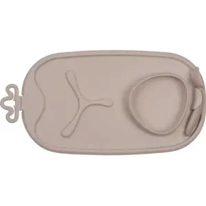 b.box Roll + Go-placemat | Leuke placemats voor Baby's en Peuters, Driedelige Verdeler en Kom | Reisvriendelijk en Geschikt voor de Meeste Kinderstoelen pas cher