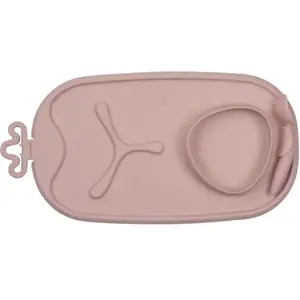 b.box Roll + Go-placemat | Leuke placemats voor Baby's en Peuters, Driedelige Verdeler en Kom | Reisvriendelijk en Geschikt voor de Meeste Kinderstoelen pas cher