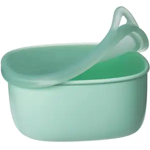 b.box Lunchbakje | Past in b.box Lunchbox | Voedselcontainer voor | Silicone Deksel, Plastic Kuip | Vaatwasser- & Magnetronbestendig | 400 ml pas cher