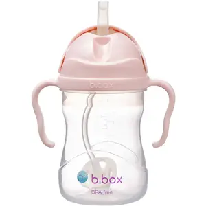 b.box Drinkbeker | Drink Vanuit Elke Hoek | Klapdeksel, Verzwaard Rietje, Lekvrij en Eenvoudige Grip | BPA-vrij, Vaatwasserbestendig | Vanaf 6+ Maanden | 240 ml pas cher