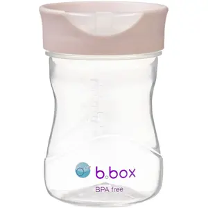 b.box Oefenbeker voor Peuters: Opening met Vrije Doorstroom, Ideale Overgang van Drinkbeker naar Beker voor Grote Kinderen. BPA-vrij, Vaatwasserbestendig | Vanaf 12+ maanden | 240 ml pas cher