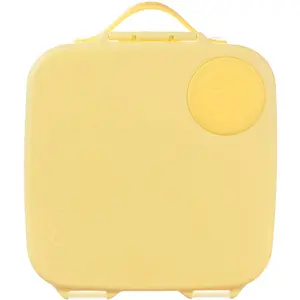 b.box Lunchbox | Jumbo Bentobox met 4 Vakken (2 Lekvrij), Afneembare Scheidingswand, Gelkoelelement | Ideaal voor School | Vanaf 3+ | Inhoud 1L pas cher