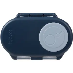 b.box Snackbox | Mini bentobox met 2 Lekvrije Vakken | Ideaal voor Peuters, Lunch & Snacks voor Kinderen | Voor een Heel Stuk Fruit | BPA-vrij pas cher