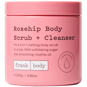 Frank Body Rosehip Body Scrub and Cleanser 250g pas cher