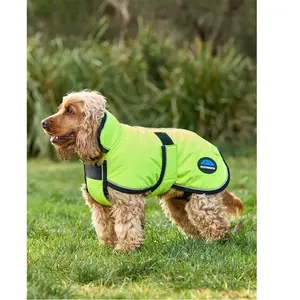 Manteau pour chien Weatherbeeta Comfitec Reflective Deluxe 300D - Jaune - 40 cm pas cher