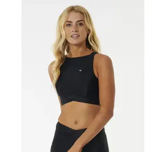 Rip Curl Haut De Bikini Mirage Hi Neck Crop pas cher