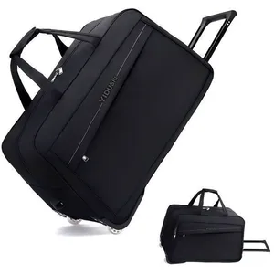 Sac de Voyage à roulettes-BYONDSELF, Sac de Voyage Pratique à roulettes pour Les Vacances et Le Sport, 33cm*30*cm87Cm, noir pas cher