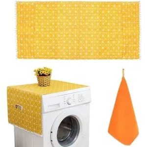 Cellfast Machine à Laver Anti Poussière, Housse de Réfrigérateur Couvercle, Pare poussière du Réfrigérateur, Couvercle Anti Poussière pas cher
