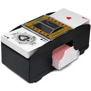 ROKOO Activité-Distributeur de Cartes Mélangeur de cartes Poker Shuffl... pas cher