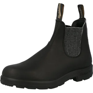 Blundstone Botte Blundstone En Cuir Noir Paillettes Argentées Noires - 37 pas cher
