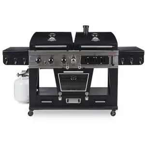 Barbecue Pit Boss MEMPHIS ULTIMATE mixte gaz, charbon et fumoir électr...