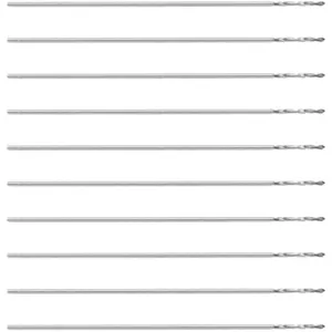 10 pièces foret hélicoïdal petite tige droite perles machines-outils de forage K10 0.3mm - Lntyq pas cher