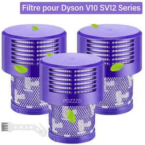 ELINKUME 3 Pcs Filtre pour Dyson V10 SV12,Filtres pour Cyclone V10 SV12 Series Dyson Accessoire V10 Absolute/Animal/Total Clean Aspirateurs pas cher