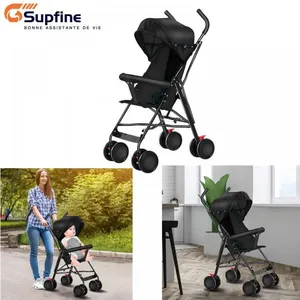 SUPFINE Poussette Canne Compacte pour Bébé - Voiturette pour Bébé - Co... pas cher