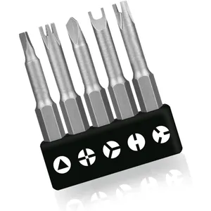 Lot de 7 tournevis spéciaux en forme de U 50 mm - Type Y - Intérieur c... pas cher