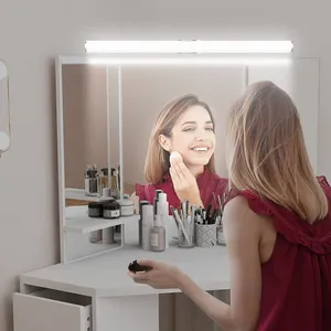 Miroir lampe frontale LED WC salle de bain miroir armoire spéciale poi... pas cher