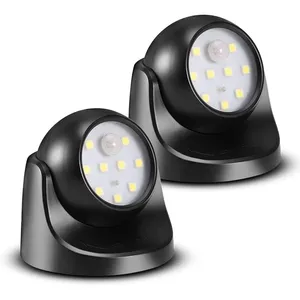 Spot LED avec Detecteur de mouvement, 2 Unités, Projecteur LED Sans Fi... pas cher