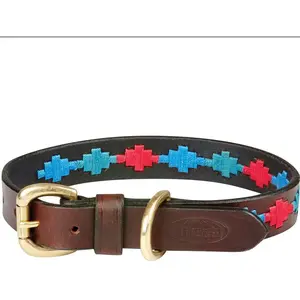Collier Pour Chien En Cuir Weatherbeeta Polo Xs Mixte Marron pas cher