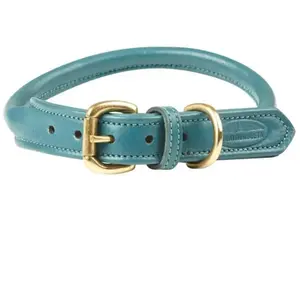 Collier Pour Chien En Cuir RoulÃ© Weatherbeeta 2xl Mixte Vert
