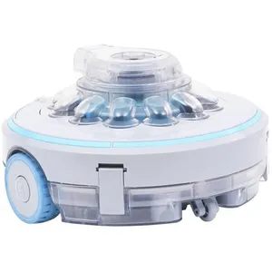 vidaXL Robot nettoyeur de piscine sans fil 27 W